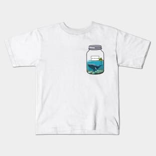 A jar full of whale Kids T-Shirt